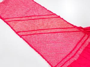 正絹　振袖用　絞り　帯揚げ